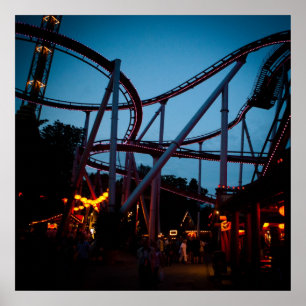 Póster Rollercoaster