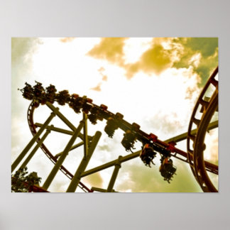 Póster Rollercoaster