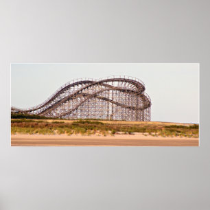 Póster Rollercoaster