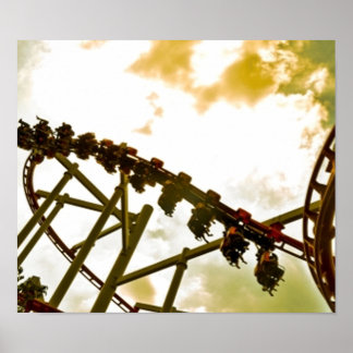 Póster Rollercoaster