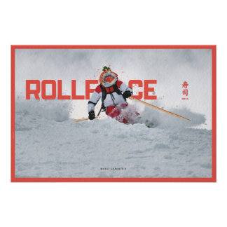 Póster Rollface Sushi Co. v2