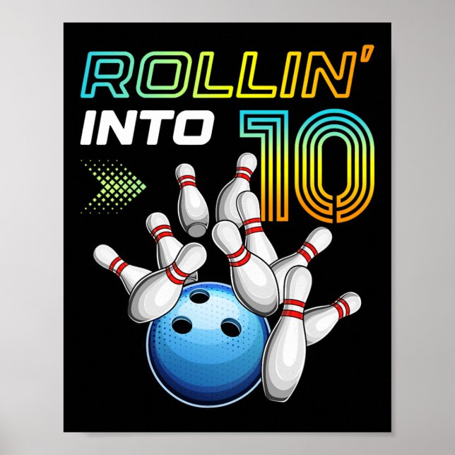Póster Rollin en 10 Fiesta de cumpleaños 10º B (Frente)