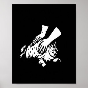 Póster Rollin Fatties Meme de gato divertido