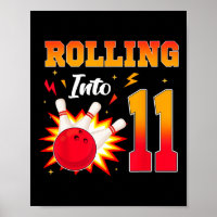 Rolling In 11 Bowling Birthday Party
