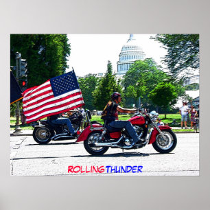 Póster Rolling Thunder en poster DC