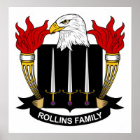 Rollins Family Crest