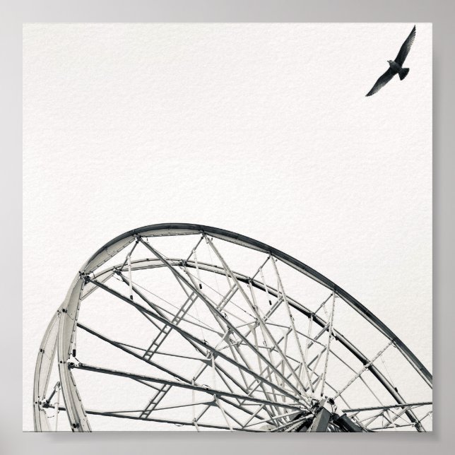 Póster rollo de la rueda de la pasarela (Frente)