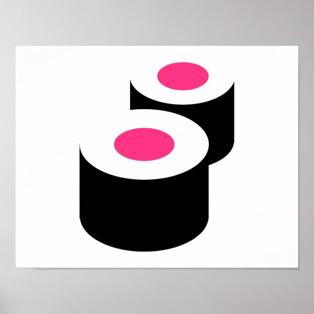 Póster Rollos de sushi (Frente)