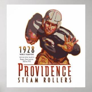 Póster Rollos de vapor de Providence
