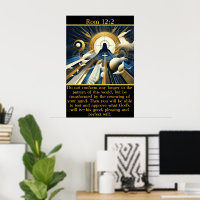 Rom 12:2 La luz divina rodea a Jesús