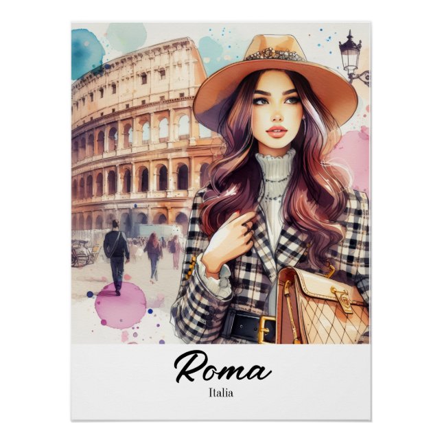 Póster Roma (Anverso)