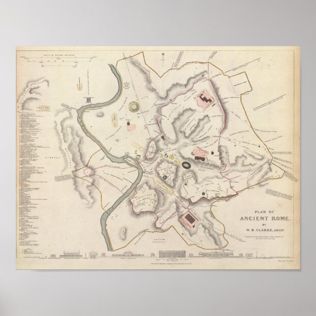 Póster Roma Antigua (Frente)