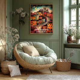 Póster Roma: Capital de la Antigüedad
