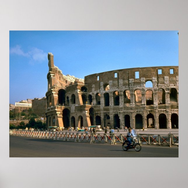 Póster Roma, Coliseo (Frente)
