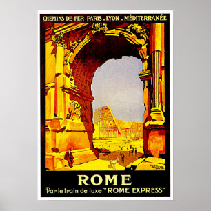Póster Roma expresa