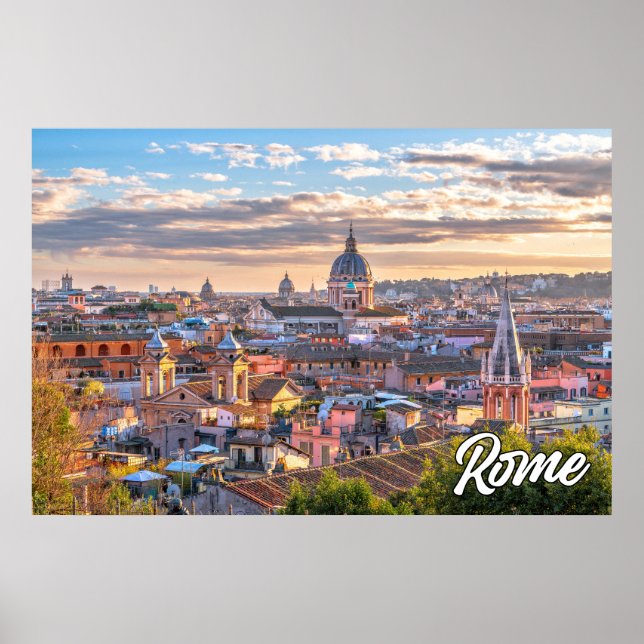 Póster Roma, Italia (Frente)