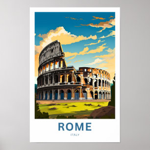 Póster Roma Italia Viaje Imprimir