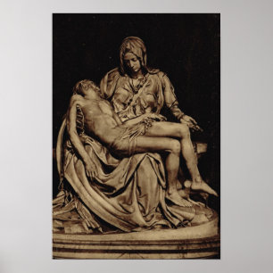 Póster Roma, Miguel Ángel, Pieta