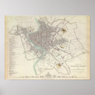 Póster Roma moderna