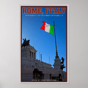 Póster Roma - Monumento Vittorio