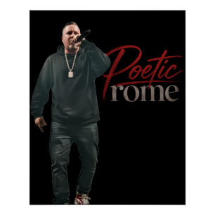 Póster Roma Poética
