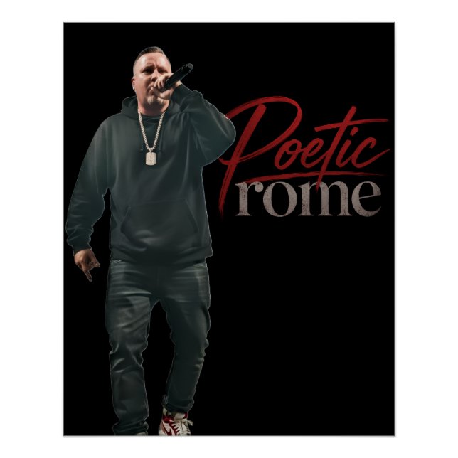 Póster Roma Poética (Anverso)