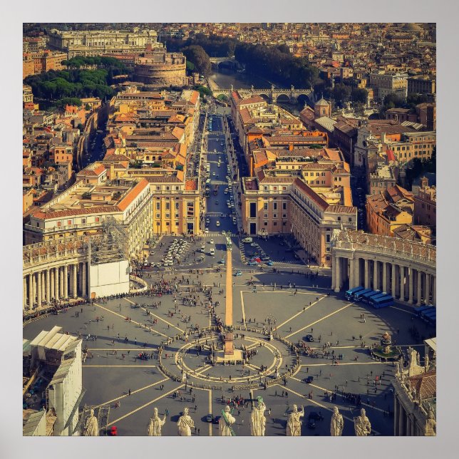 Póster Roma San Pedro (Frente)