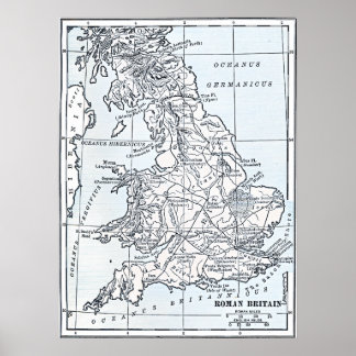 Póster Roman Britain 43 AD