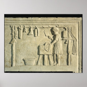 Póster Roman Butcher's, relief