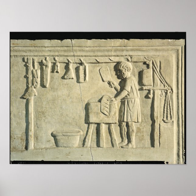 Póster Roman Butcher's, relief (Frente)