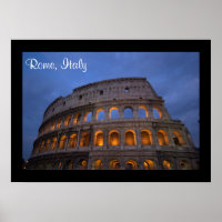 Roman Colosseum at Night