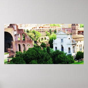 PÓSTER ROMAN FORUM PANORAMA