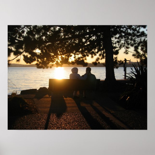 Póster Romance a orillas del lago (Frente)