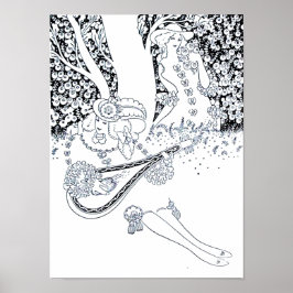 Póster ROMANCE el día de San Valentín, AMANTES ROMÁNTICOS