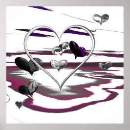 Póster Romance futurista