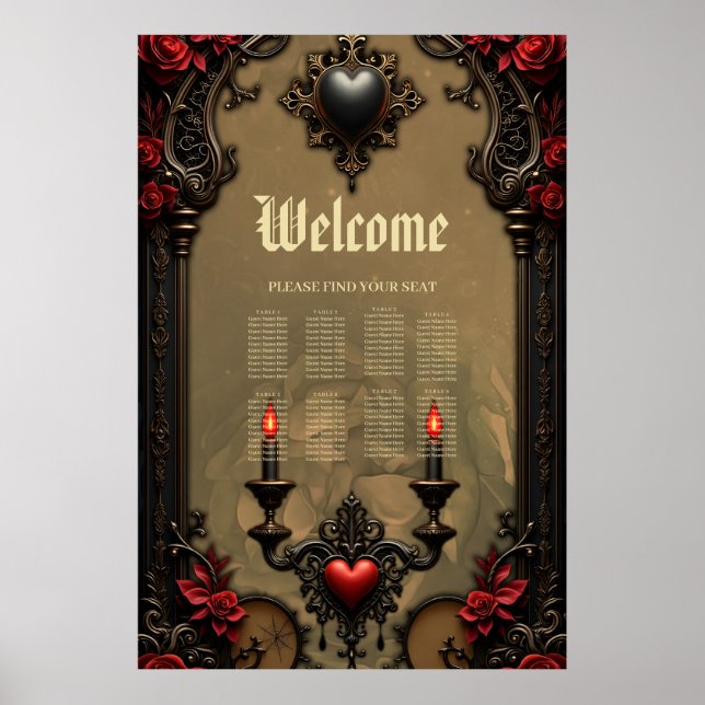 Póster Romance gótico: Pasión oculta. (Frente)