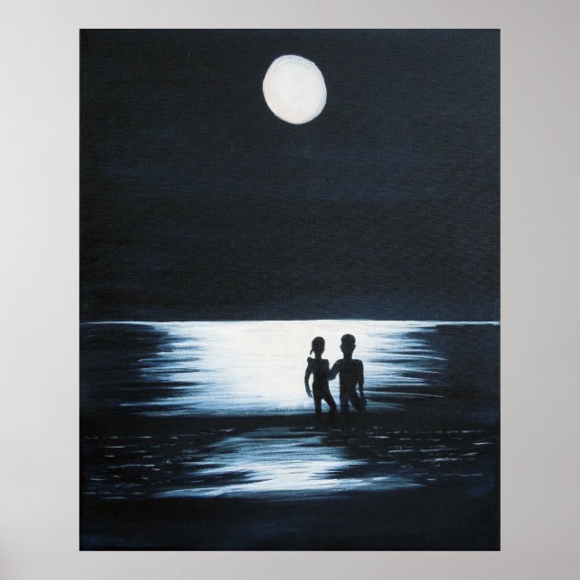 Póster Romance lunar (Frente)