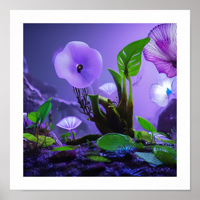 Póster Romance morado (Frente)