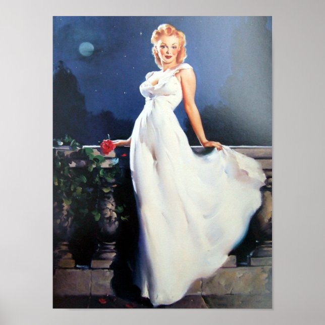 Póster Romance Pin Up (Frente)