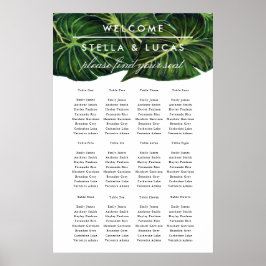 Póster Romance tropical II