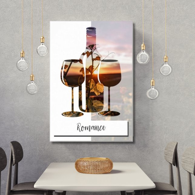 Póster Romance - Vino Para Dos Al Atardecer (Romance)