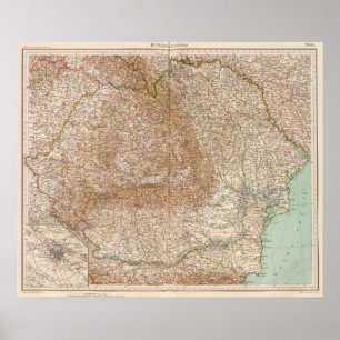 Póster Romania 7980