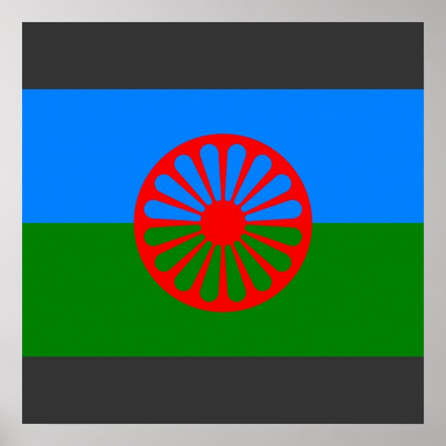 Póster Romaníes, India (Frente)