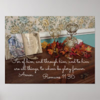 Romanos 11:36 Por él y a través de él y para él