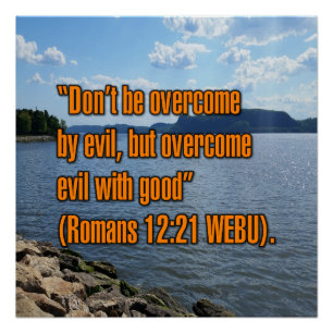 Póster Romanos 12:21 WEBU