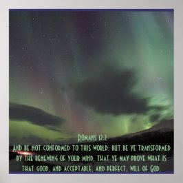 Póster Romanos 12:2 Bendición Inspirador-bíblica-versa