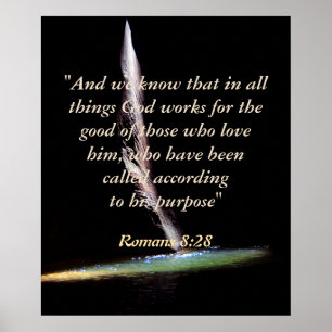 Póster Romanos 8:28