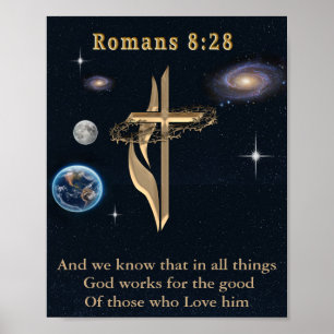 Póster Romanos 8:28