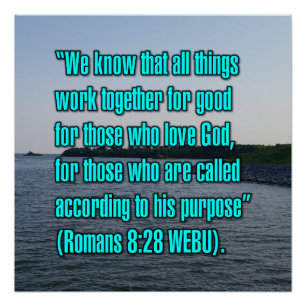 Póster Romanos 8:28 WEBU