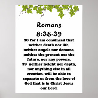 Póster Romanos 8:38-39